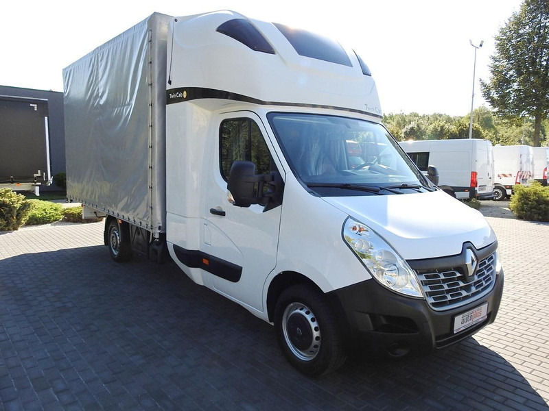 Renault MASTER PLANDEKA 8 PALET WEBASTO TEMPOMAT KLIMATYZACJA PNEUMATYKA - Furgoneta con lona: foto 4 Renault MASTER PLANDEKA 8 PALET WEBASTO TEMPOMAT KLIMATYZACJA PNEUMATYKA - Furgoneta con lona: foto 4