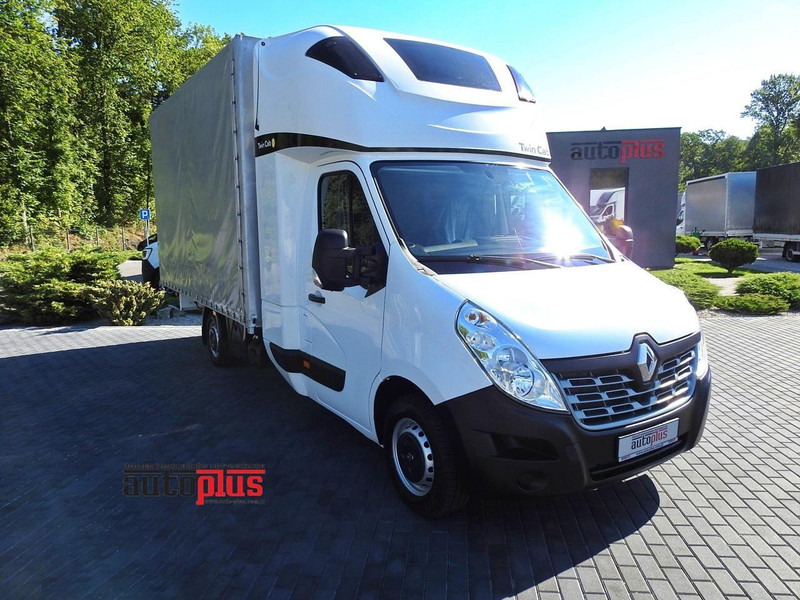 Renault MASTER PLANDEKA 8 PALET WEBASTO TEMPOMAT KLIMATYZACJA PNEUMATYKA - Furgoneta con lona: foto 1 Renault MASTER PLANDEKA 8 PALET WEBASTO TEMPOMAT KLIMATYZACJA PNEUMATYKA - Furgoneta con lona: foto 1