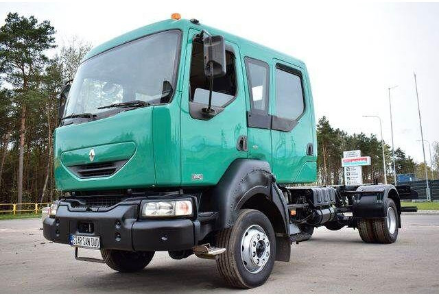 Renault MIDLUM 4x4 DOKA DUBEL KABINE CHASSIS - Camión chasis, Camión grúa: foto 1 Renault MIDLUM 4x4 DOKA DUBEL KABINE CHASSIS - Camión chasis, Camión grúa: foto 1