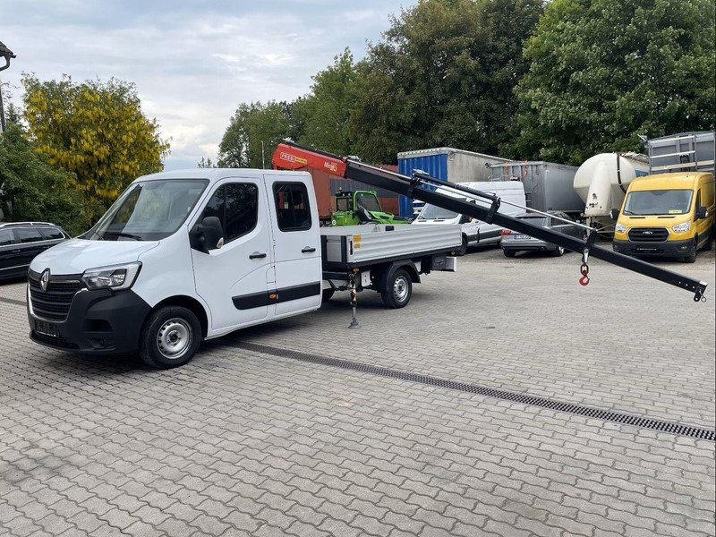 Renault Master Doka - Flatbed truck + crane - Furgoneta caja abierta, Furgoneta combi: foto 1 Renault Master Doka - Flatbed truck + crane - Furgoneta caja abierta, Furgoneta combi: foto 1