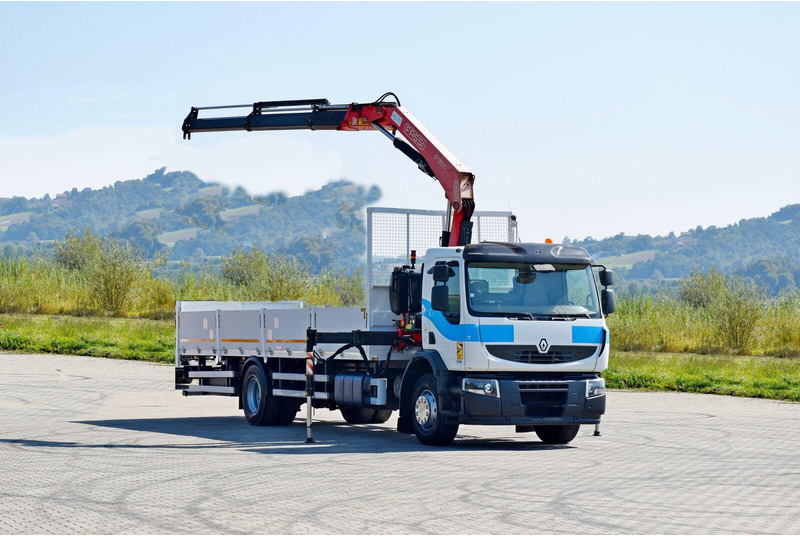 Renault Premium 310 DXI* FASSI F130AC.23+FUNK* TOP - Camión caja abierta, Camión grúa: foto 2 Renault Premium 310 DXI* FASSI F130AC.23+FUNK* TOP - Camión caja abierta, Camión grúa: foto 2