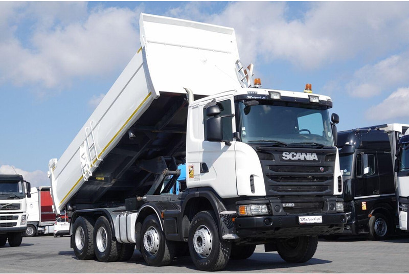Scania G 480 / 8x4 / WYWROTKA / HYDROBURTA / BORDMATIC / MANUAL - Camión volquete: foto 5 Scania G 480 / 8x4 / WYWROTKA / HYDROBURTA / BORDMATIC / MANUAL - Camión volquete: foto 5