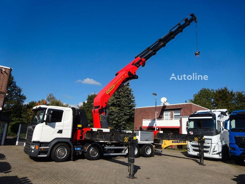 Scania G410 - Flatbed+crane - Camión caja abierta, Camión grúa: foto 5 Scania G410 - Flatbed+crane - Camión caja abierta, Camión grúa: foto 5