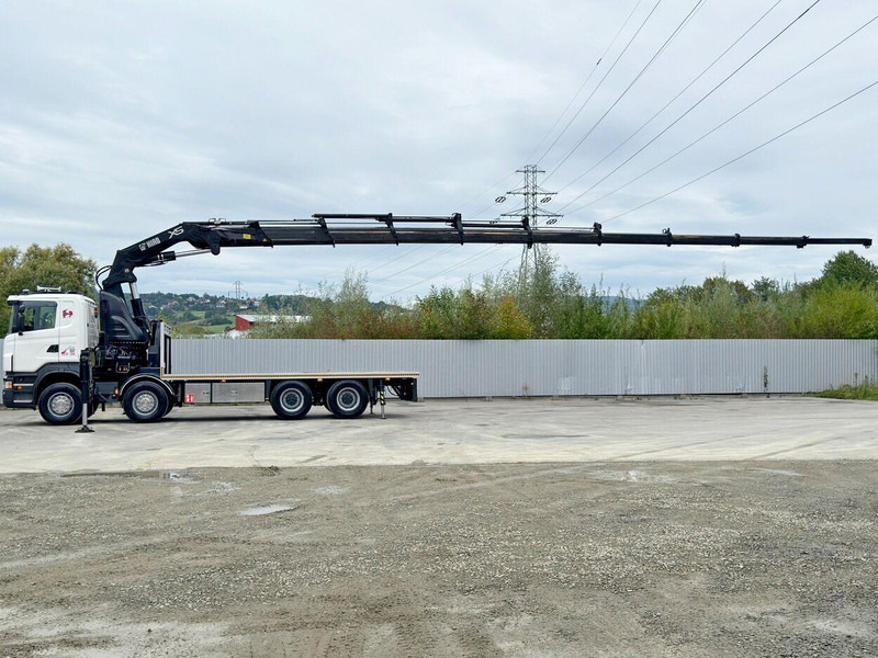Scania R 620*PLATFORM 6,45m*HIAB 600 E - 9 + FUNK / 8x4 - Camión caja abierta, Camión grúa: foto 5 Scania R 620*PLATFORM 6,45m*HIAB 600 E - 9 + FUNK / 8x4 - Camión caja abierta, Camión grúa: foto 5