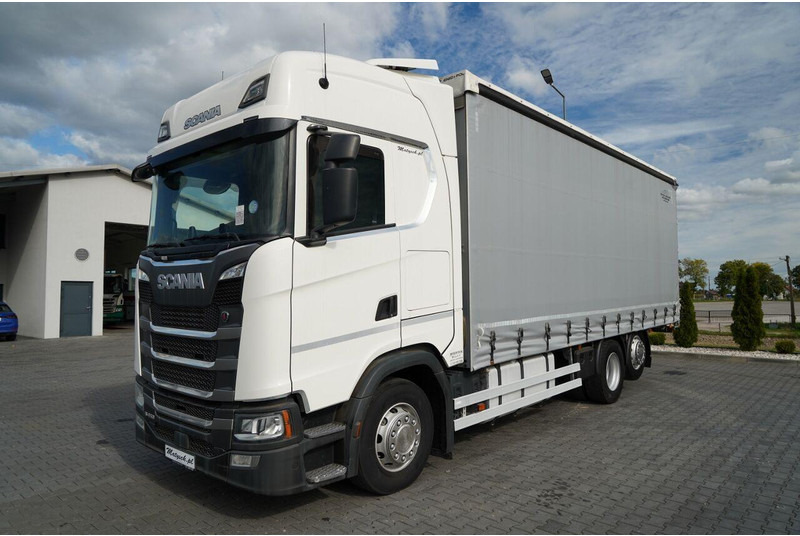 Scania S 450 / SOLÓWKA / 6X2 / OŚ PODNOSZONA / 2019 / - Camión lona: foto 5 Scania S 450 / SOLÓWKA / 6X2 / OŚ PODNOSZONA / 2019 / - Camión lona: foto 5
