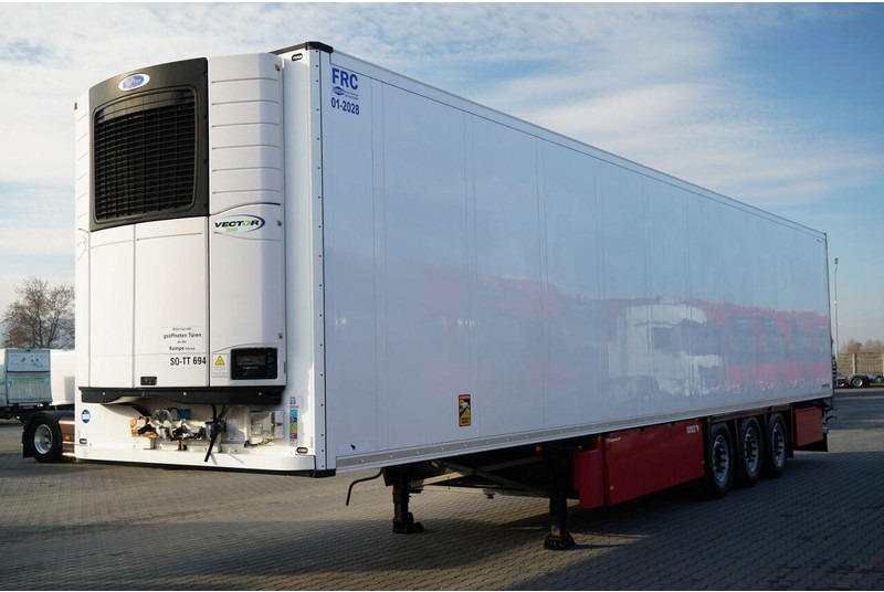 Schmitz Cargobull CHŁODNIA / CARRIER VECTOR 1550 / OŚ PODNOSZONA / DOPPELSTOCK / K - Semirremolque frigorífico: foto 3 Schmitz Cargobull CHŁODNIA / CARRIER VECTOR 1550 / OŚ PODNOSZONA / DOPPELSTOCK / K - Semirremolque frigorífico: foto 3