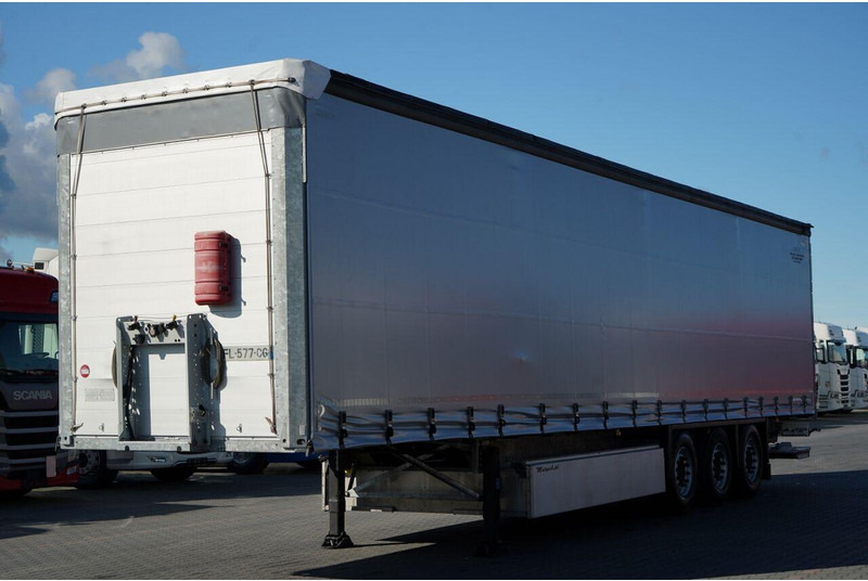 Schmitz Cargobull FIRANKA / WINDA ZAŁADOWCZA / 2x OŚ PODNOSZONA / KOSZ NA PALETY - Semirremolque lona: foto 3 Schmitz Cargobull FIRANKA / WINDA ZAŁADOWCZA / 2x OŚ PODNOSZONA / KOSZ NA PALETY - Semirremolque lona: foto 3