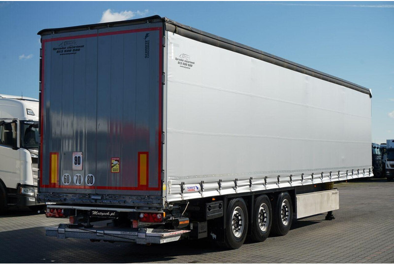 Schmitz Cargobull FIRANKA / WINDA ZAŁADOWCZA / 2x OŚ PODNOSZONA / KOSZ NA PALETY - Semirremolque lona: foto 1 Schmitz Cargobull FIRANKA / WINDA ZAŁADOWCZA / 2x OŚ PODNOSZONA / KOSZ NA PALETY - Semirremolque lona: foto 1