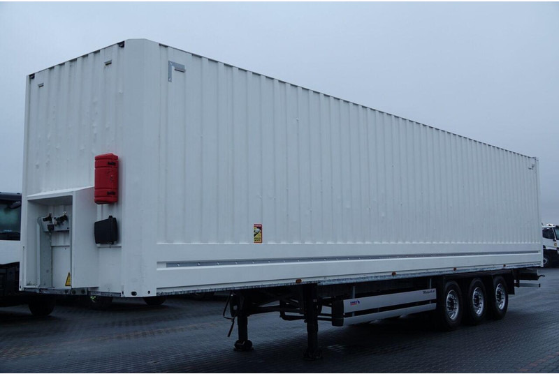 Schmitz Cargobull / KONTENER STALOWY / KOFFER / 2021 ROK / OŚ PODNOSZONA - Semirremolque caja cerrada: foto 1 Schmitz Cargobull / KONTENER STALOWY / KOFFER / 2021 ROK / OŚ PODNOSZONA - Semirremolque caja cerrada: foto 1