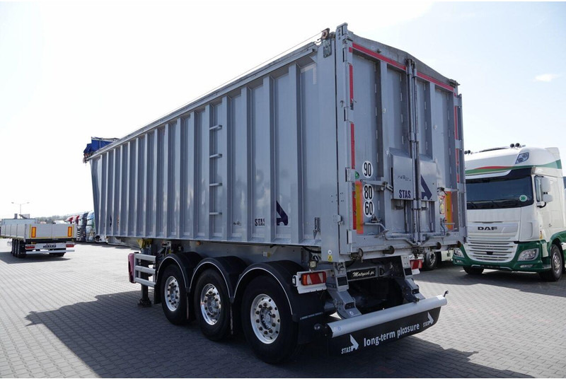 Stas WYWROTKA 43 m3 / ALUMINIOWA / OŚ PODNOSZONA / ALUFELGI - Semirremolque volquete: foto 4 Stas WYWROTKA 43 m3 / ALUMINIOWA / OŚ PODNOSZONA / ALUFELGI - Semirremolque volquete: foto 4