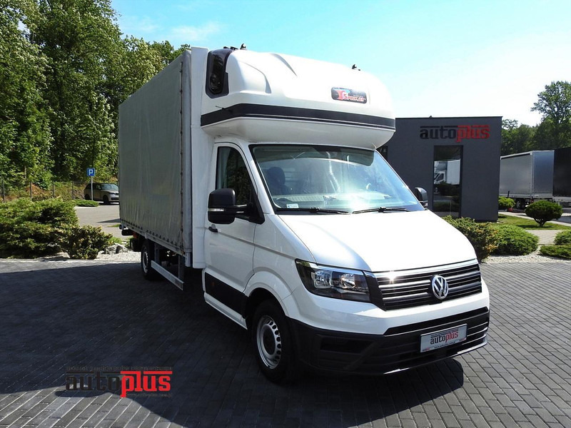 Volkswagen CRAFTER PLANDEKA WINDA 8 PALET WEBASTO TEMPOMAT 180KM [ 032919 - Furgoneta con lona: foto 1 Volkswagen CRAFTER PLANDEKA WINDA 8 PALET WEBASTO TEMPOMAT 180KM [ 032919 - Furgoneta con lona: foto 1