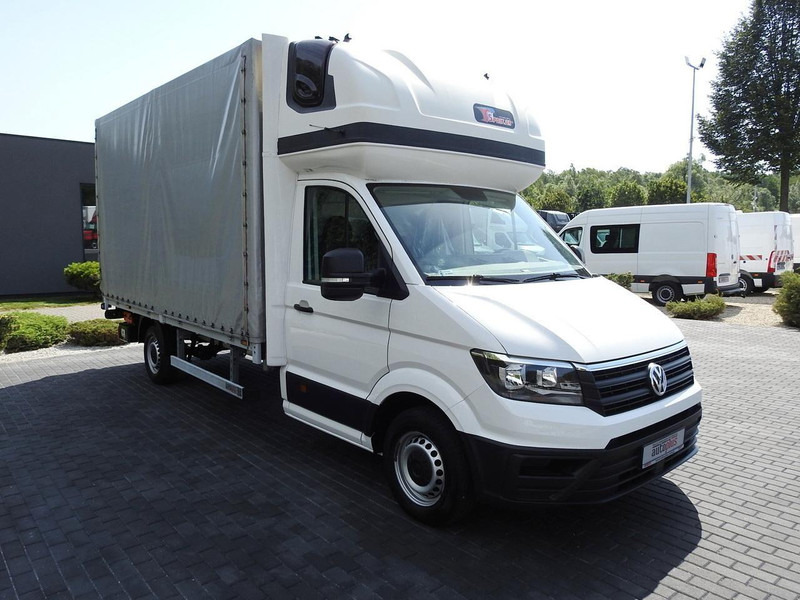 Volkswagen CRAFTER PLANDEKA WINDA 8 PALET WEBASTO TEMPOMAT 180KM [ 032919 - Furgoneta con lona: foto 4 Volkswagen CRAFTER PLANDEKA WINDA 8 PALET WEBASTO TEMPOMAT 180KM [ 032919 - Furgoneta con lona: foto 4
