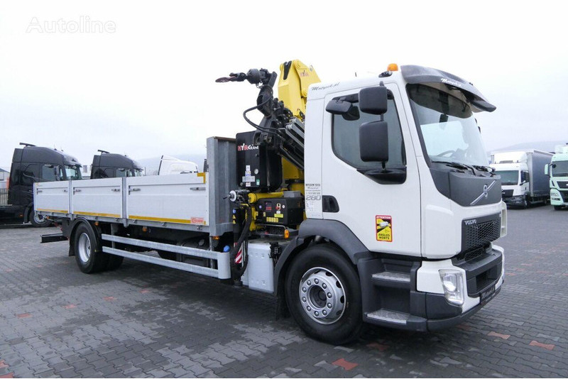 Volvo FE 280 - Camión caja abierta, Camión grúa: foto 3 Volvo FE 280 - Camión caja abierta, Camión grúa: foto 3