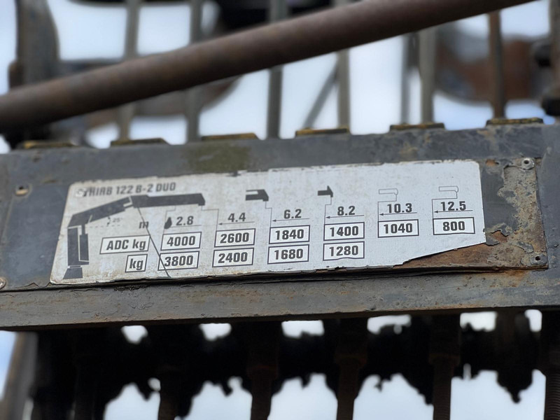 Volvo FE 320 FLATBED CRANE KRAN HDS HIAB 122B-2 DUO - Camión caja abierta, Camión grúa: foto 5 Volvo FE 320 FLATBED CRANE KRAN HDS HIAB 122B-2 DUO - Camión caja abierta, Camión grúa: foto 5