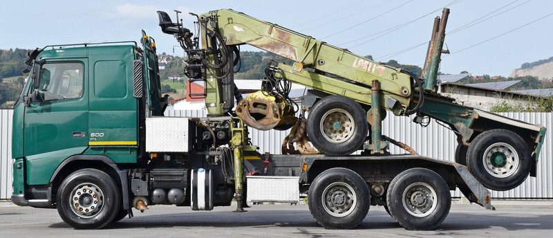 Volvo FH 500 * LOGLIFT F251 S80A + Anhänger /6x4 - Camión forestal, Camión grúa: foto 3 Volvo FH 500 * LOGLIFT F251 S80A + Anhänger /6x4 - Camión forestal, Camión grúa: foto 3
