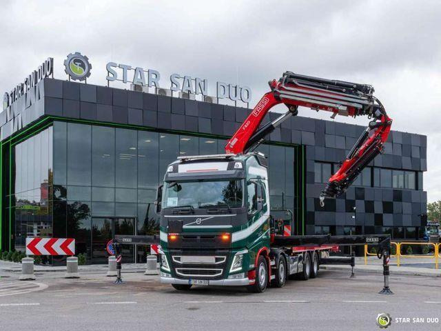 Volvo FH 510 8x4 FASSI F820 RA2.26 Fly Jib Crane Kran - Camión caja abierta, Camión grúa: foto 3 Volvo FH 510 8x4 FASSI F820 RA2.26 Fly Jib Crane Kran - Camión caja abierta, Camión grúa: foto 3