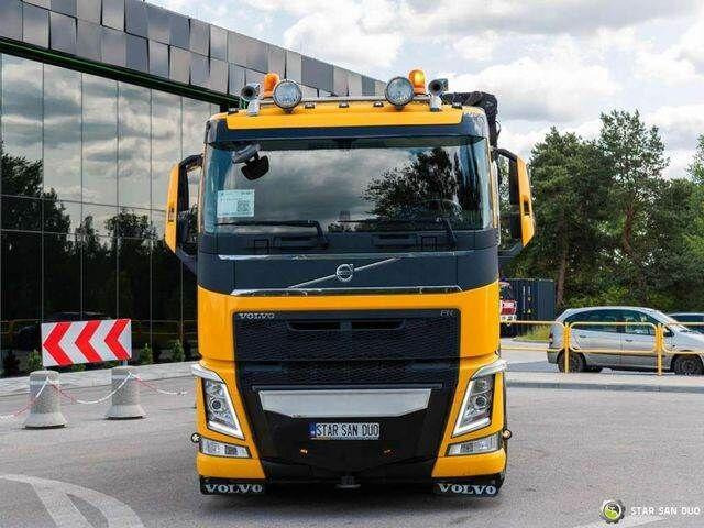Camión caja abierta, Camión grúa Volvo FH 540 8x4 HMF 6020 Fly Jib Winch: foto 6