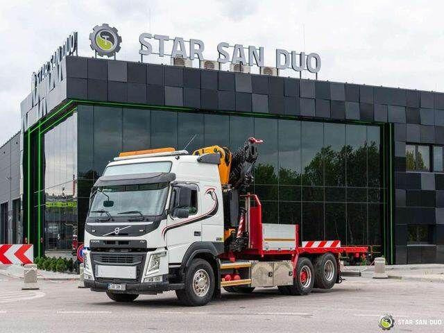 Volvo FM 450 6x2 EFFER 395/8S Euro 6 Crane Winch - Camión caja abierta, Camión grúa: foto 4 Volvo FM 450 6x2 EFFER 395/8S Euro 6 Crane Winch - Camión caja abierta, Camión grúa: foto 4