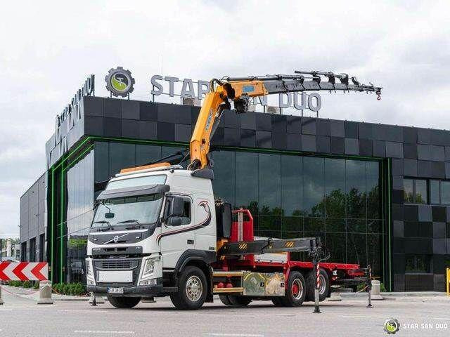 Volvo FM 450 6x2 EFFER 395/8S Euro 6 Crane Winch - Camión caja abierta, Camión grúa: foto 2 Volvo FM 450 6x2 EFFER 395/8S Euro 6 Crane Winch - Camión caja abierta, Camión grúa: foto 2