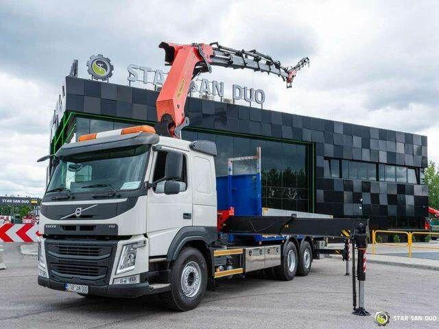 Volvo FM 460 6x2 PALFINGER PK 42002 FLY JIB Crane Eu - Camión caja abierta, Camión grúa: foto 5 Volvo FM 460 6x2 PALFINGER PK 42002 FLY JIB Crane Eu - Camión caja abierta, Camión grúa: foto 5