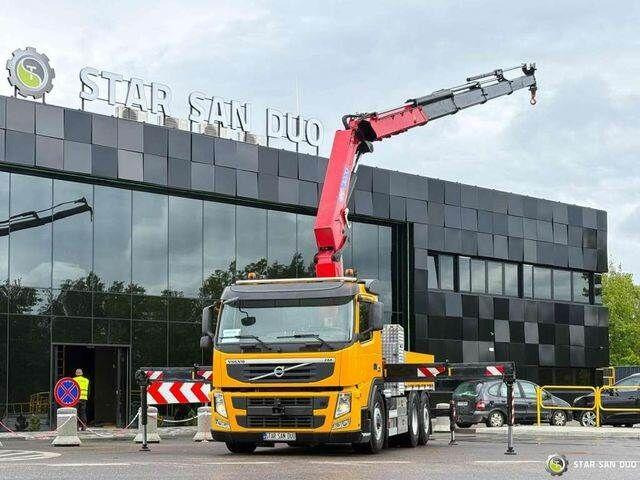 Volvo FM 460 6x4x4 HMF 3220 Crane HDS - Camión caja abierta, Camión grúa: foto 1 Volvo FM 460 6x4x4 HMF 3220 Crane HDS - Camión caja abierta, Camión grúa: foto 1