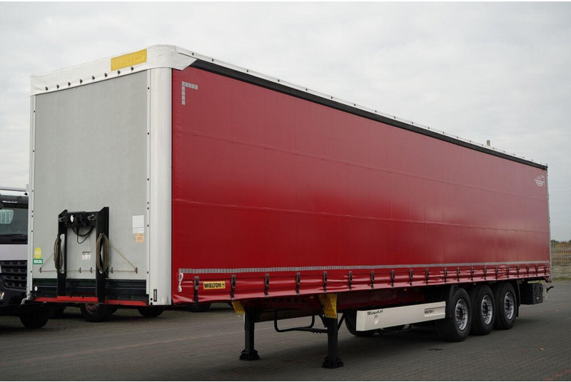 Wielton FIRANKA STANDARD / MULDA DO STALI - 9 M / OŚ PODNOSZONA / SAF - Semirremolque lona: foto 1 Wielton FIRANKA STANDARD / MULDA DO STALI - 9 M / OŚ PODNOSZONA / SAF - Semirremolque lona: foto 1