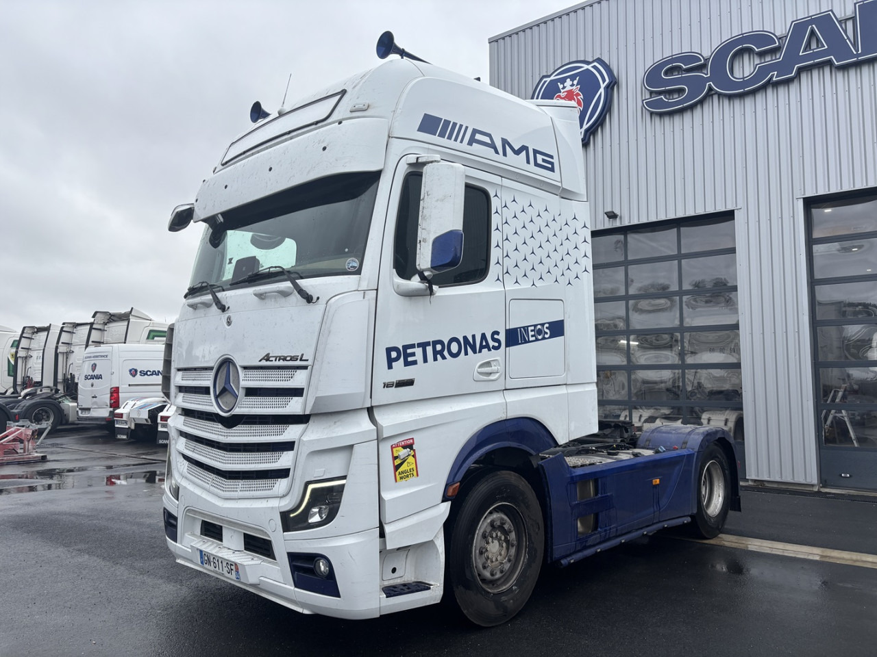 MERCEDES-BENZ ACTROS 1858 - Cabeza tractora: foto 1 MERCEDES-BENZ ACTROS 1858 - Cabeza tractora: foto 1