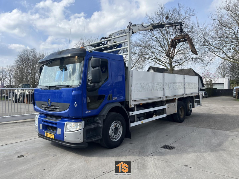 Renault PREMIUM LANDER 430.26 6X2 EL 2M ROLLKRAN - Kennis R16/7 - NL TOP TRUCK - Camión caja abierta, Camión grúa: foto 1 Renault PREMIUM LANDER 430.26 6X2 EL 2M ROLLKRAN - Kennis R16/7 - NL TOP TRUCK - Camión caja abierta, Camión grúa: foto 1