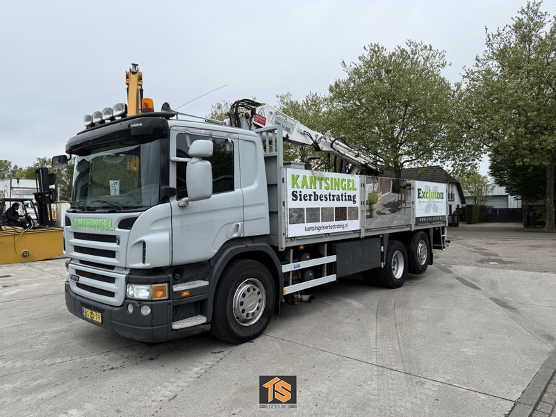 Scania P 270 DB 6X2*4 HNA KRAN/CRANE - NL TOP TRUCK - TUV 2/26 - Camión caja abierta, Camión grúa: foto 1 Scania P 270 DB 6X2*4 HNA KRAN/CRANE - NL TOP TRUCK - TUV 2/26 - Camión caja abierta, Camión grúa: foto 1