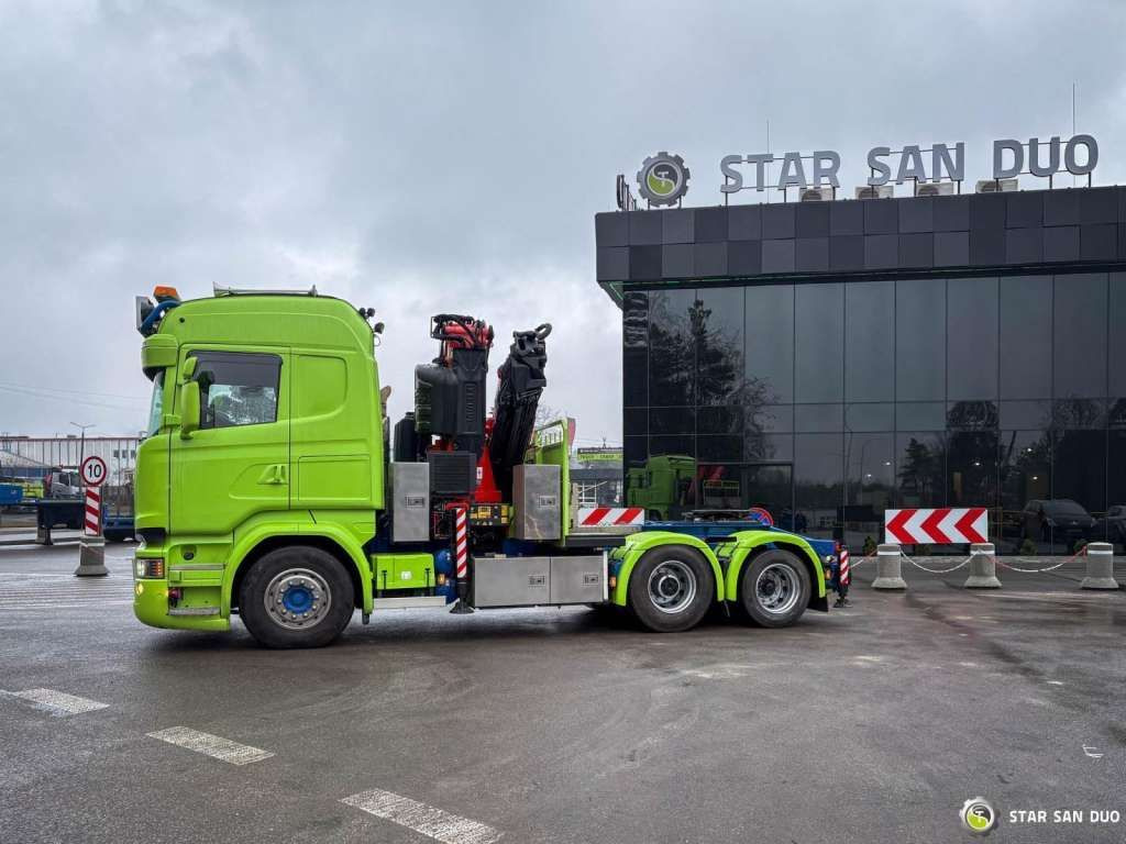 Scania R520 6x2 Fassi F485 Crane Kran Winch Euro 6 Scania R520 6x2 Fassi F485 Crane Kran Winch Euro 6 - Cabeza tractora: foto 2 Scania R520 6x2 Fassi F485 Crane Kran Winch Euro 6 Scania R520 6x2 Fassi F485 Crane Kran Winch Euro 6 - Cabeza tractora: foto 2