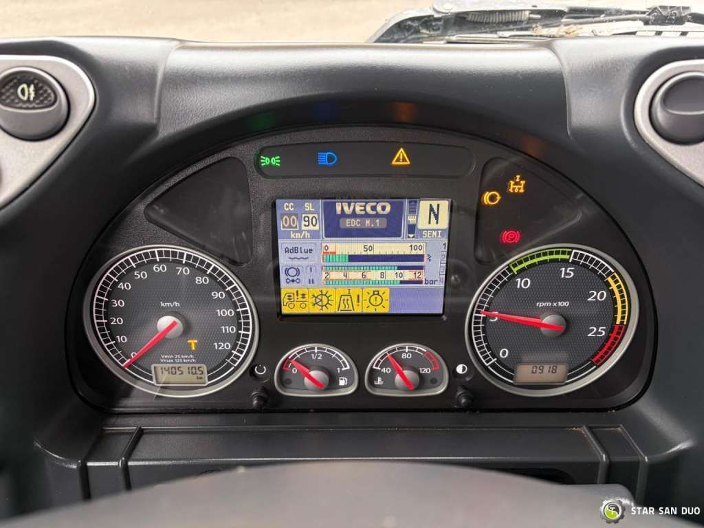 Camión grúa Iveco  STRALIS AS320S50Y 8x2 HMF 8520-0K6 FLY JIB Winc: foto 16