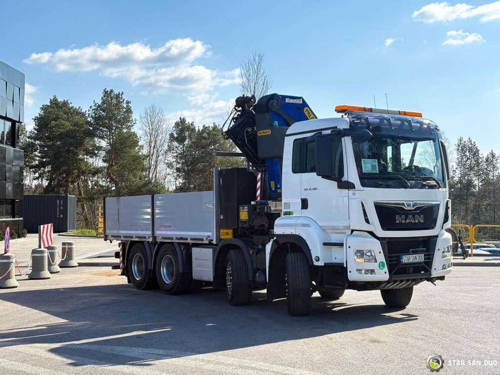 Camión grúa MAN  TGS 35.480 8x4 PALFINGER PK 53002SH Crane: foto 26