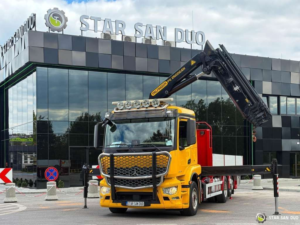 Mercedes-Benz ACTROS 2543 6x2 PalfingerPK 26002 EH Crane - Camión grúa: foto 2 Mercedes-Benz ACTROS 2543 6x2 PalfingerPK 26002 EH Crane - Camión grúa: foto 2