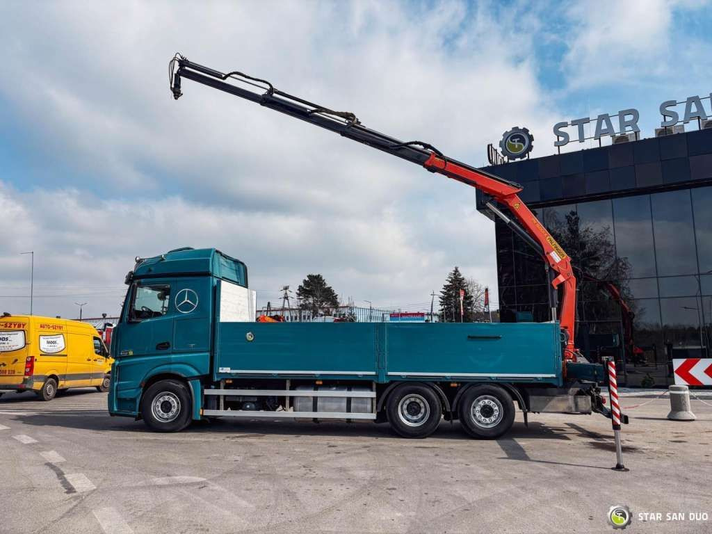 Mercedes-Benz ACTROS 2545 6x2 Palfinger PK 16001 HDS Crane Mercedes-Benz ACTROS 2545 6x2 Palfinger PK 16001 HDS Crane - Camión grúa, Camión caja abierta: foto 4 Mercedes-Benz ACTROS 2545 6x2 Palfinger PK 16001 HDS Crane Mercedes-Benz ACTROS 2545 6x2 Palfinger PK 16001 HDS Crane - Camión grúa, Camión caja abierta: foto 4