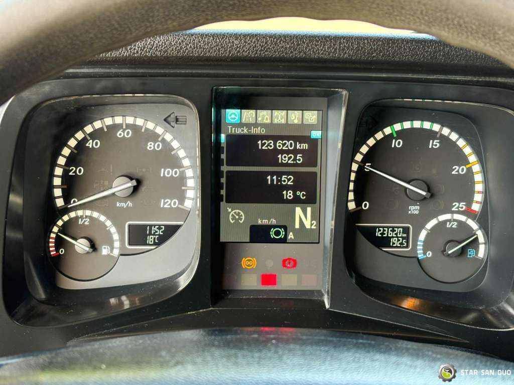 Camión grúa Mercedes-Benz AROCS 3345 6x6 HMF 3220 Winch Crane tipper: foto 13 Camión grúa Mercedes-Benz AROCS 3345 6x6 HMF 3220 Winch Crane tipper: foto 13