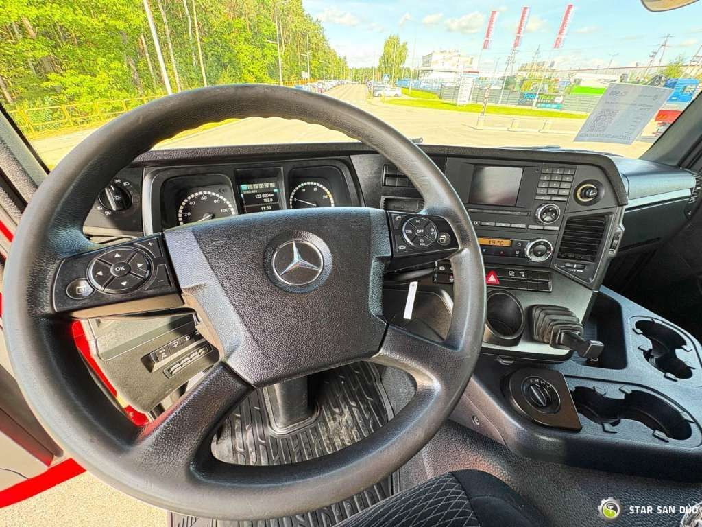 Camión grúa Mercedes-Benz AROCS 3345 6x6 HMF 3220 Winch Crane tipper: foto 15 Camión grúa Mercedes-Benz AROCS 3345 6x6 HMF 3220 Winch Crane tipper: foto 15