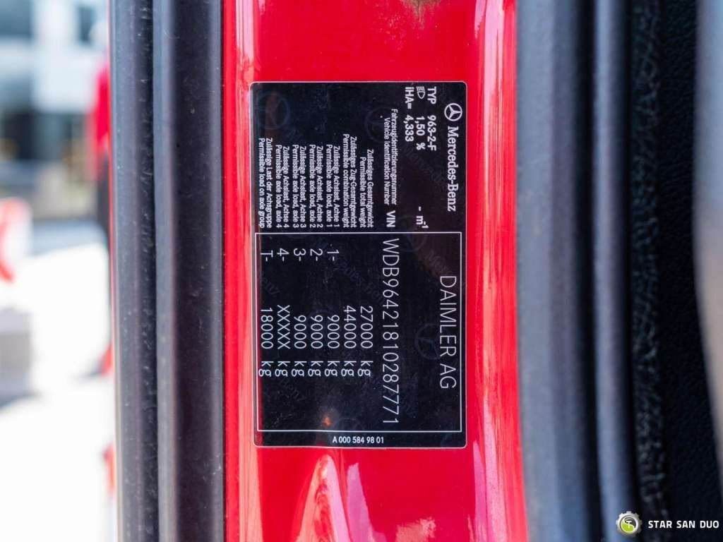 Camión grúa Mercedes-Benz AROCS 3345 6x6 HMF 3220 Winch Crane tipper: foto 18 Camión grúa Mercedes-Benz AROCS 3345 6x6 HMF 3220 Winch Crane tipper: foto 18