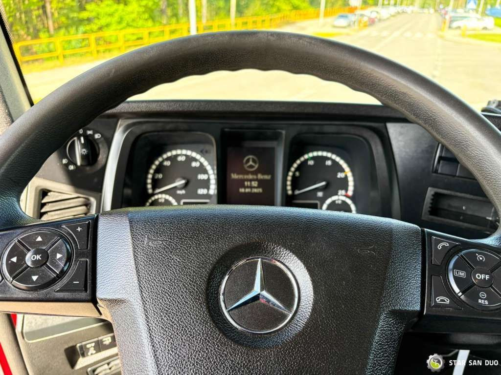 Camión grúa Mercedes-Benz AROCS 3345 6x6 HMF 3220 Winch Crane tipper: foto 12 Camión grúa Mercedes-Benz AROCS 3345 6x6 HMF 3220 Winch Crane tipper: foto 12