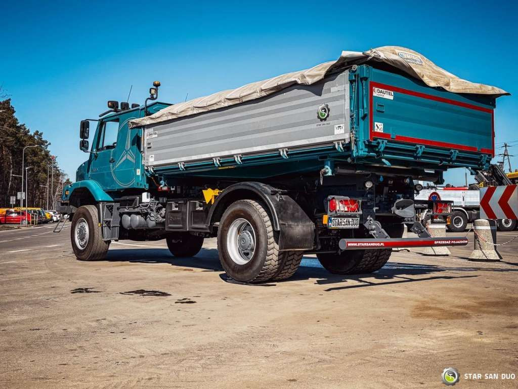 Mercedes-Benz Zetros 1833 4x4 Kipper Camper Chassis - Camión volquete: foto 4 Mercedes-Benz Zetros 1833 4x4 Kipper Camper Chassis - Camión volquete: foto 4