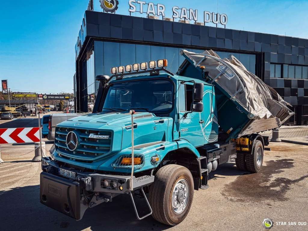 Mercedes-Benz Zetros 1833 4x4 Kipper Camper Chassis - Camión volquete: foto 5 Mercedes-Benz Zetros 1833 4x4 Kipper Camper Chassis - Camión volquete: foto 5