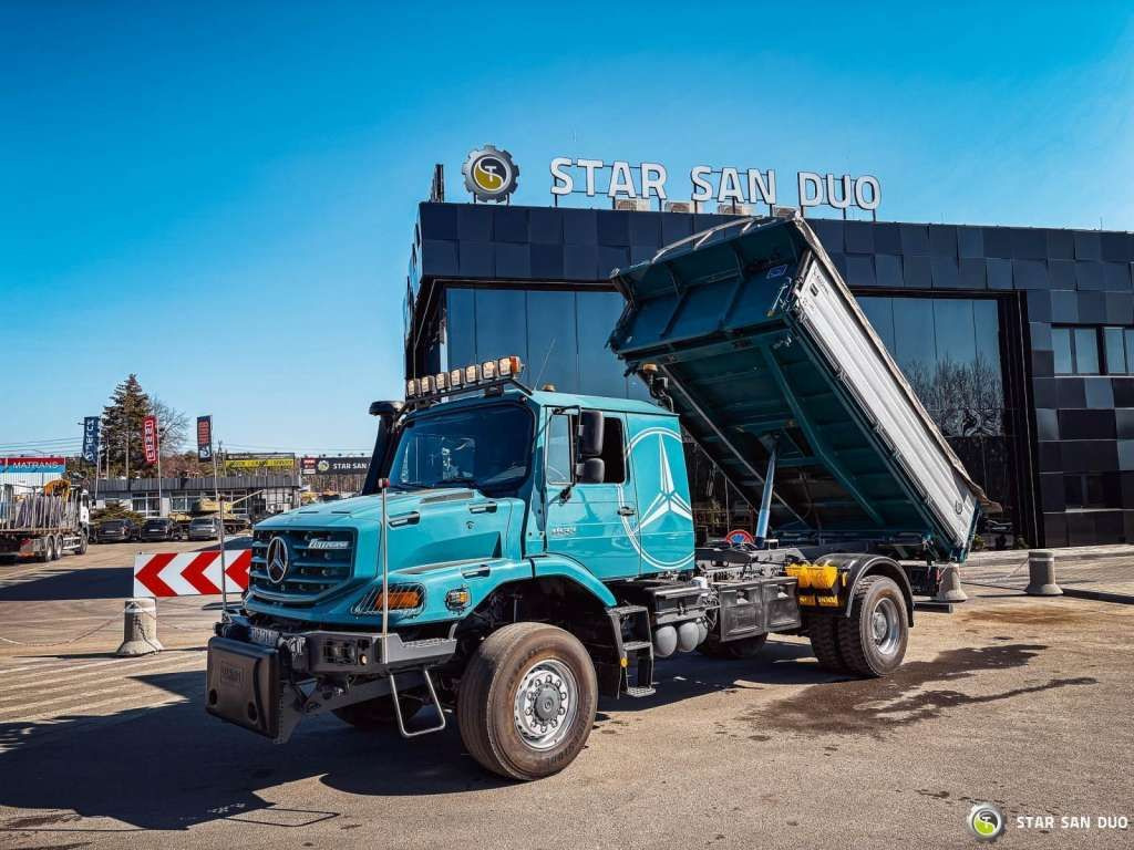 Camión volquete nuevo Mercedes-Benz  Zetros 1833 4x4 Kipper Camper Chassis: foto 8