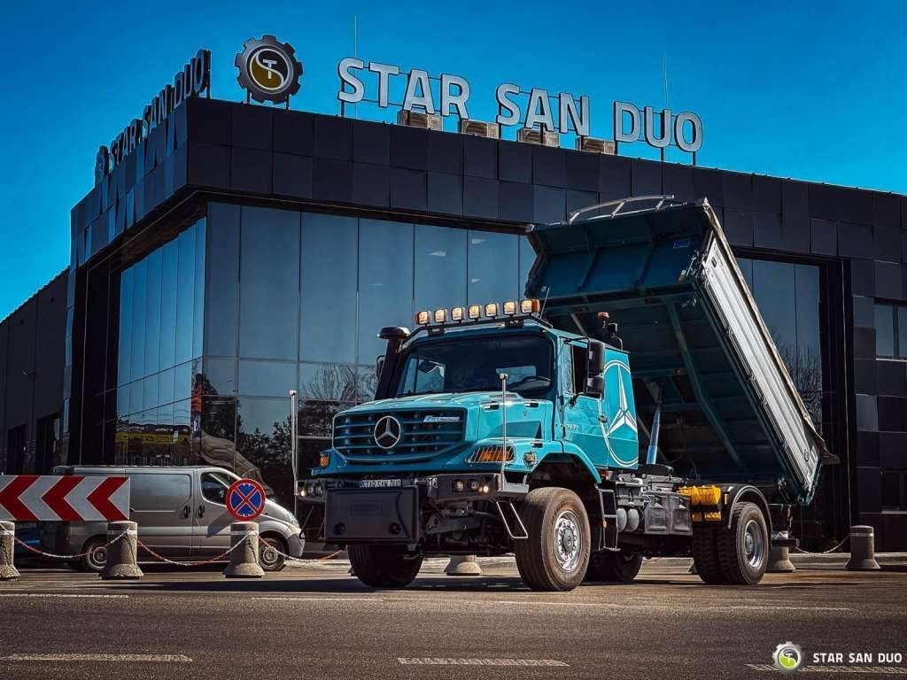Camión volquete nuevo Mercedes-Benz  Zetros 1833 4x4 Kipper Camper Chassis: foto 11