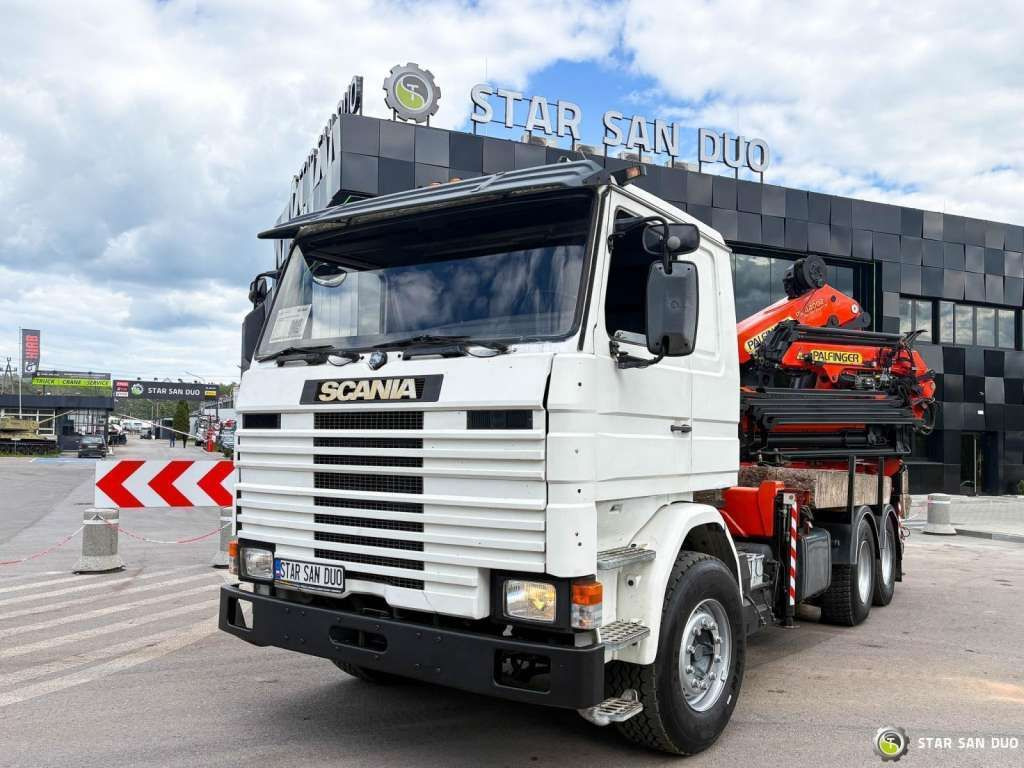 Camión grúa Scania  R143 HL 6x2 PALFINGER PK44002 Crane Kran: foto 9