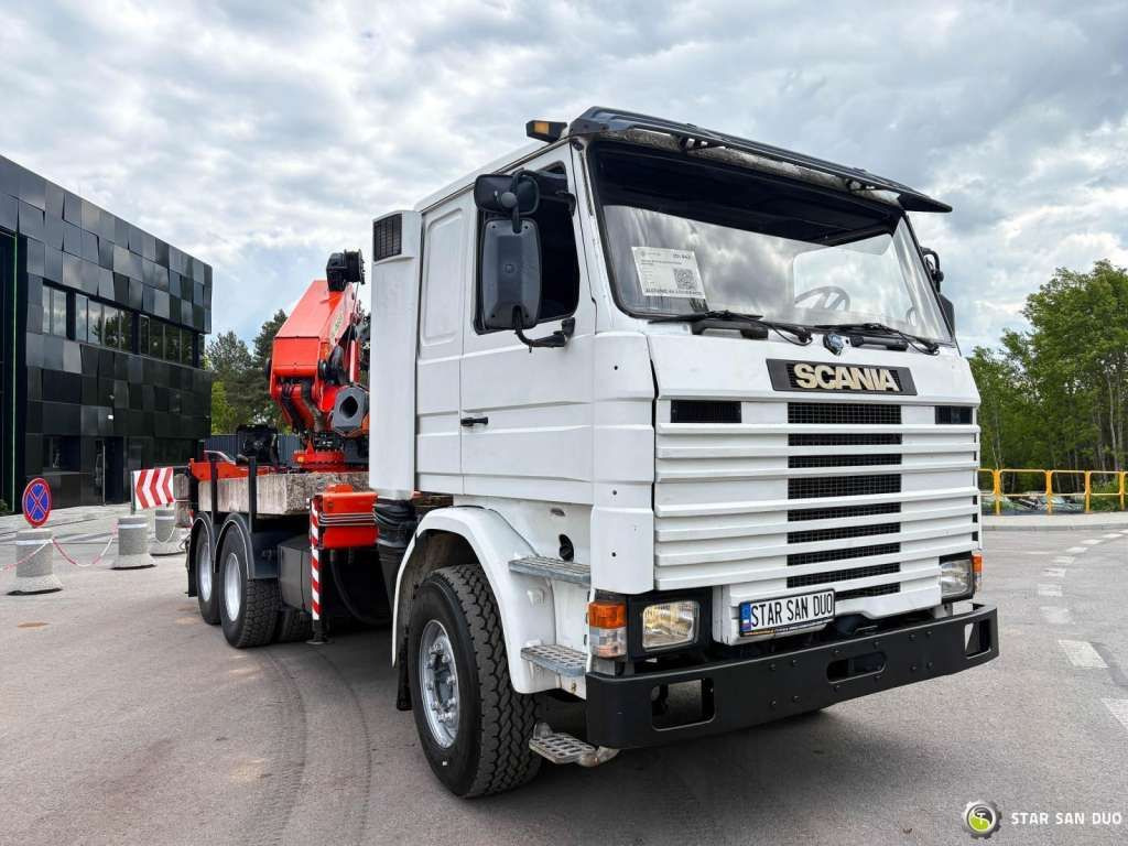 Camión grúa Scania  R143 HL 6x2 PALFINGER PK44002 Crane Kran: foto 8
