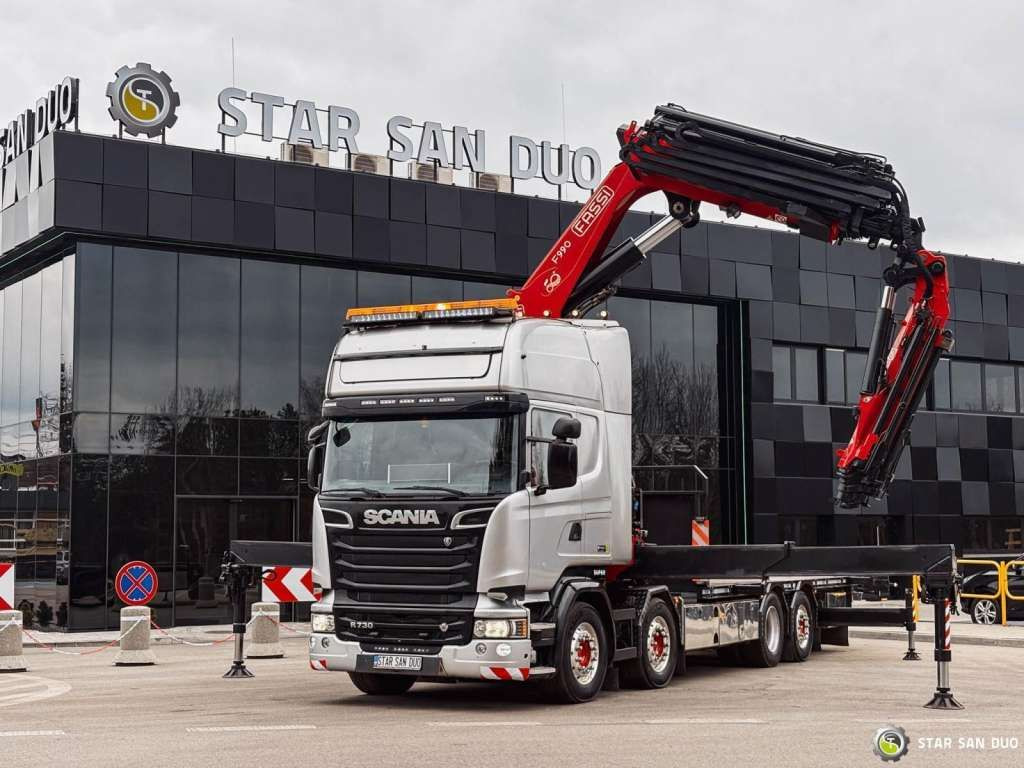 Scania R730 8x2 Fassi F990 Fly Jib 30m Crane Euro 6 - Camión grúa: foto 2 Scania R730 8x2 Fassi F990 Fly Jib 30m Crane Euro 6 - Camión grúa: foto 2
