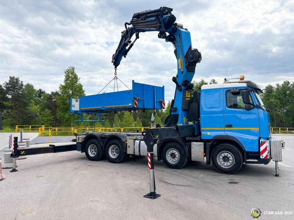 Volvo FH 500 8x4 Palfinger PK 92002 SH Fly Jib Winch - Camión grúa: foto 3 Volvo FH 500 8x4 Palfinger PK 92002 SH Fly Jib Winch - Camión grúa: foto 3