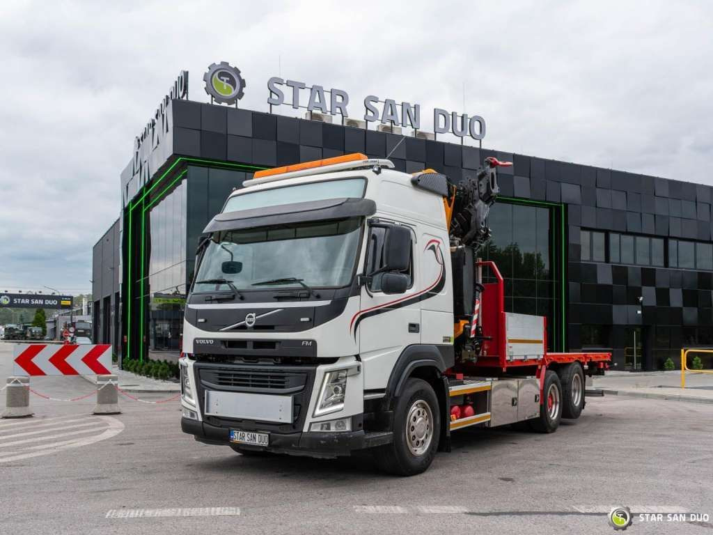 Camión grúa Volvo  FM 450 6x2 EFFER 395/8S Euro 6  Crane Winch: foto 14