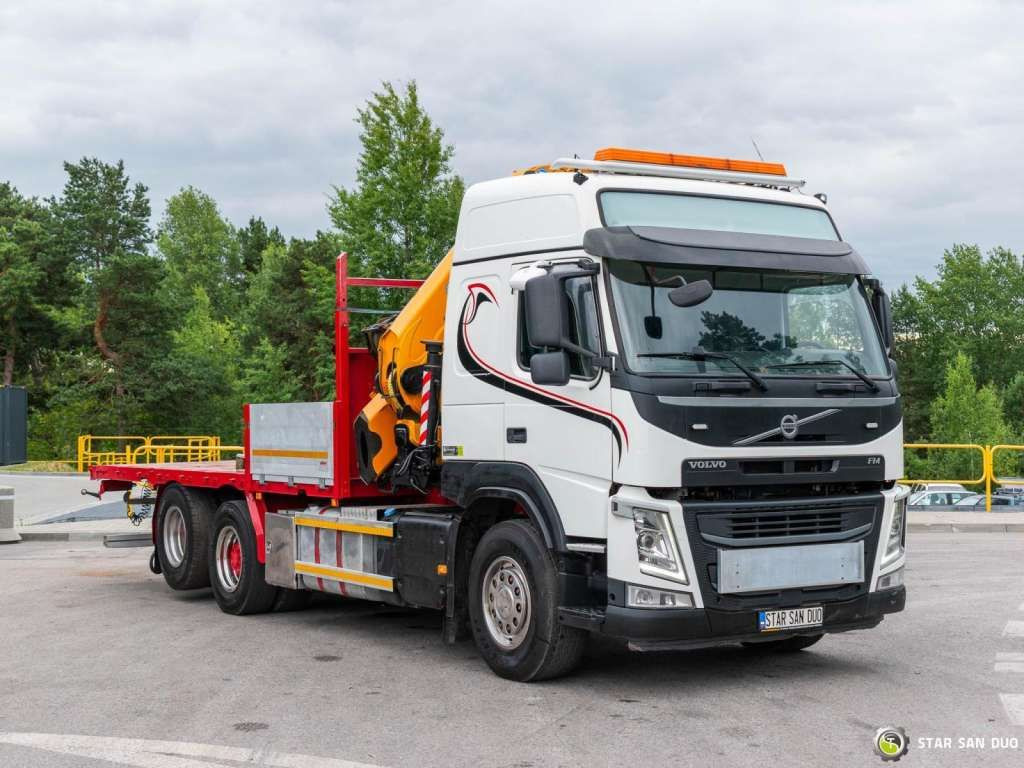 Camión grúa Volvo  FM 450 6x2 EFFER 395/8S Euro 6  Crane Winch: foto 6