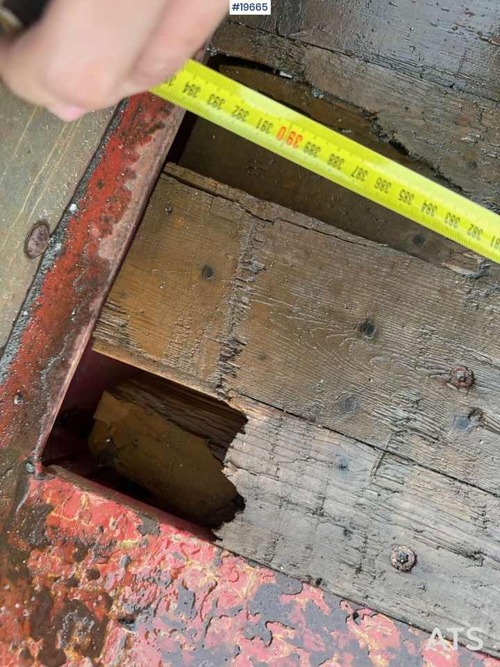 Broshuis 3 AUD-44 brønnhenger. - Semirremolque plataforma/ Caja abierta: foto 5 Broshuis 3 AUD-44 brønnhenger. - Semirremolque plataforma/ Caja abierta: foto 5