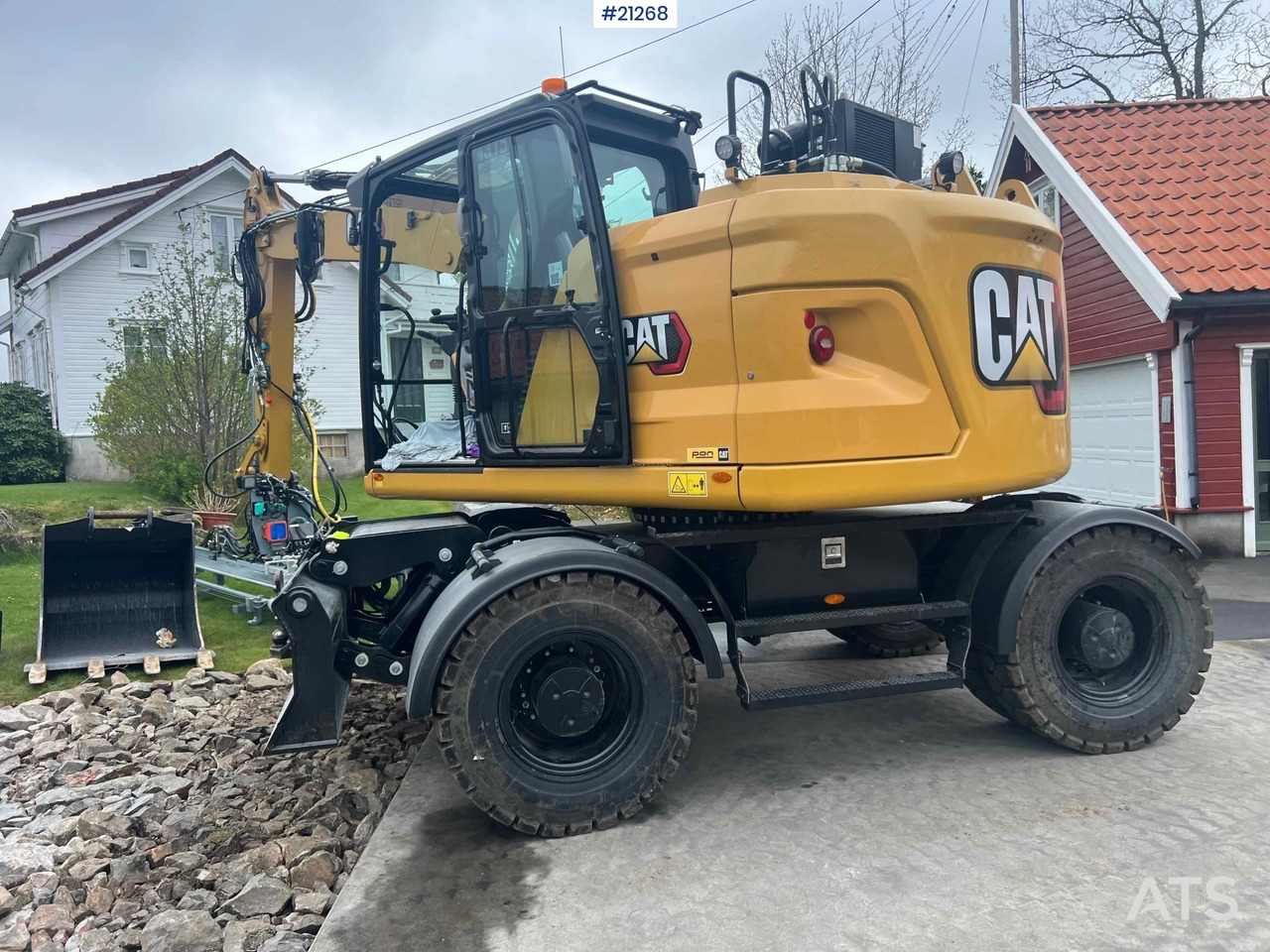 CAT M315 Hjulmaskin m/ graveskuffe, rotortilt, pusseskuffe - Excavadora de ruedas: foto 4 CAT M315 Hjulmaskin m/ graveskuffe, rotortilt, pusseskuffe - Excavadora de ruedas: foto 4